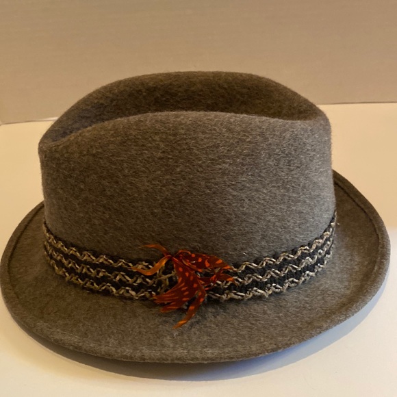 Vintage Mens Fedora Penney’s size 6 3/4 Brown - Picture 1 of 6